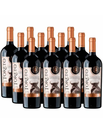 Pack 12 Cabernet Sauvignon Gran Reserva, Toreto, Bestias Wines