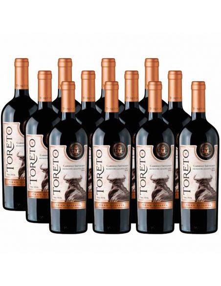 Pack 12 Cabernet Sauvignon Gran Reserva, Toreto, Bestias Wines