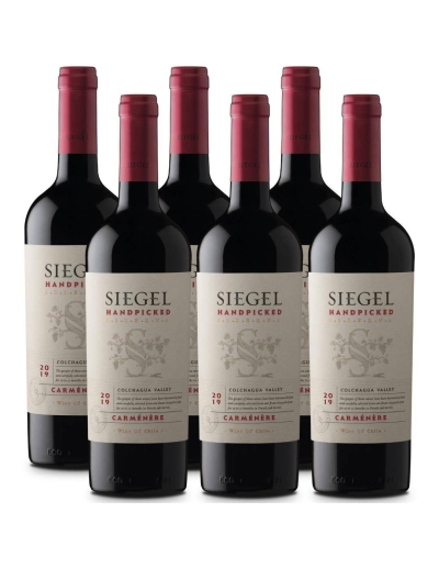 Pack 6 Carmenere, Reserva, Handpicked, Siegel