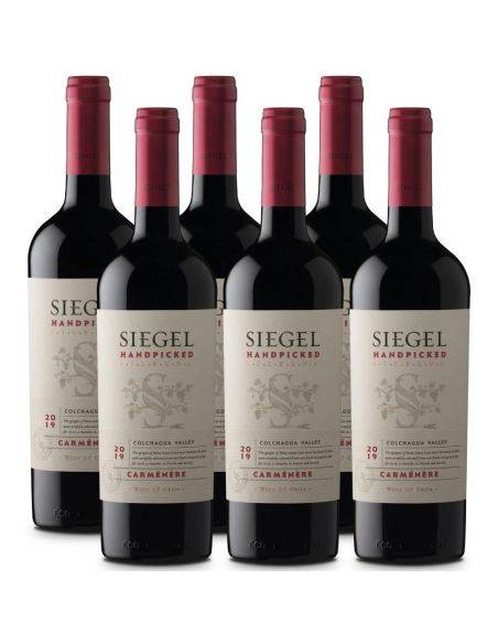 Pack 6 Carmenere, Reserva, Handpicked, Siegel