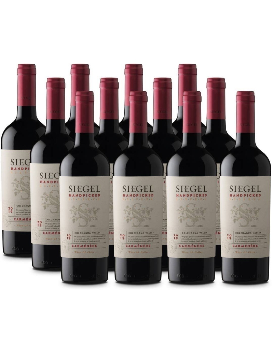 Pack 12 Carmenere, Reserva, Handpicked, Siegel