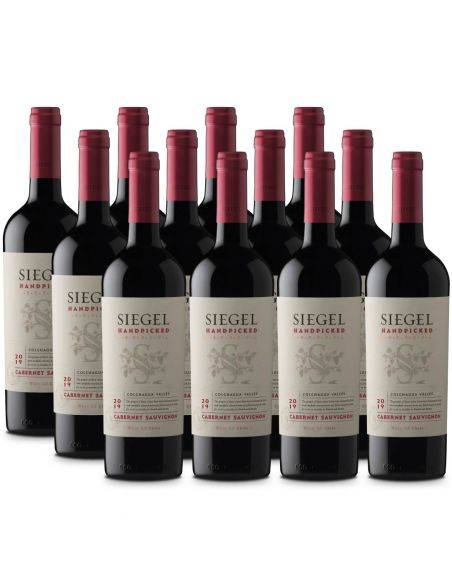 Pack 12 Cabernet Sauvignon, Reserva, Handpicked, Siegel