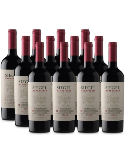 Pack 12 Syrah Reserva, Handpicked, Siegel