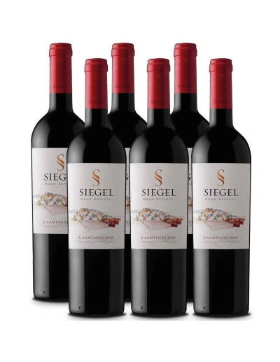 Pack 6 Carmenere Gran Reserva, Siegel