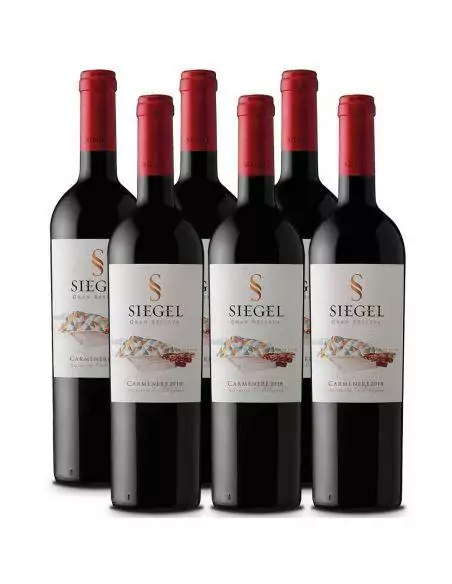 Pack 6 Carmenere Gran Reserva, Siegel