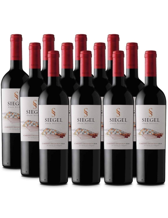 Pack 12 Cabernet Sauvignon Gran Reserva, Siegel