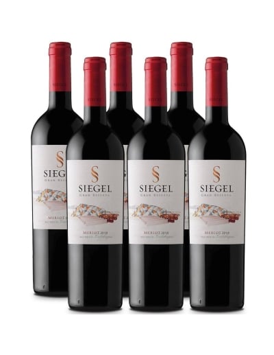 Pack 6 Merlot Gran Reserva, Siegel