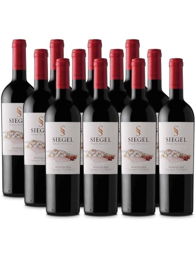 Pack 12 Merlot Gran Reserva, Siegel