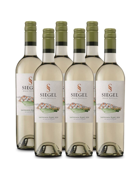 Pack 6 Sauvignon Blanc Gran Reserva, Siegel