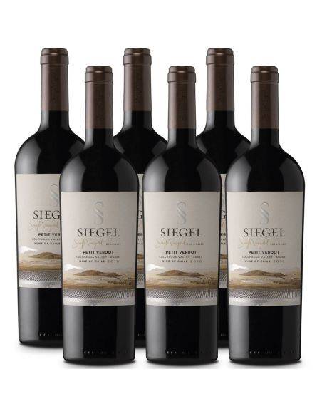 Pack 6 Petit Verdot Premium, Single Vineyard, Siegel