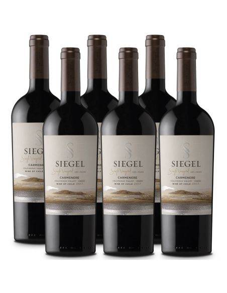 Pack 6 Carmenere Premium, Single Vineyard, Siegel
