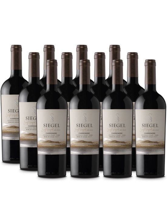 Pack 12 Carmenere Premium, Single Vineyard, Siegel