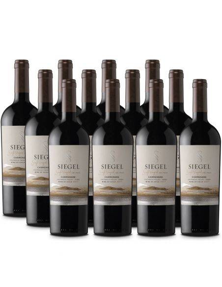 Pack 12 Carmenere Premium, Single Vineyard, Siegel
