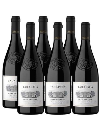 Pack 6 Cabernet Sauvignon, Gran Reserva, Tarapacá, Viña San Pedro