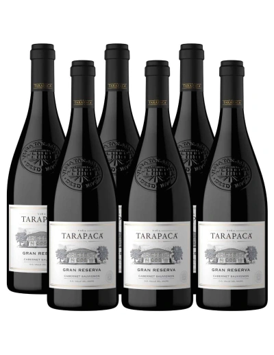Pack 6 Cabernet Sauvignon, Gran Reserva, Tarapacá, Viña San Pedro