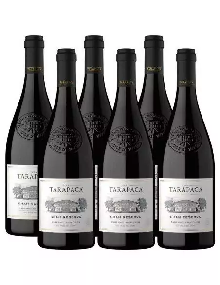 Pack 6 Cabernet Sauvignon, Gran Reserva, Tarapacá, Viña San Pedro