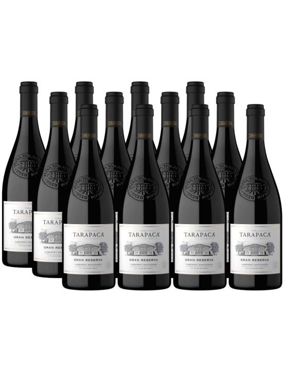Pack 12 Cabernet Sauvignon, Gran Reserva, Tarapacá, Viña San Pedro