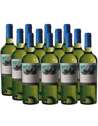 Pack 12 bot Sauvignon Blanc, Reserva Privada, Viña Puente Austral, Valle de Colchagua