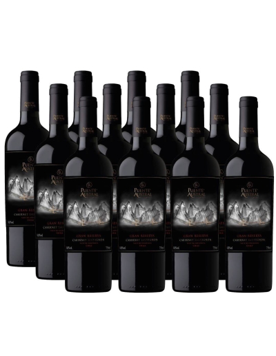 Pack 12 Cabernet Sauvignon Gran Reserva Puente Austral