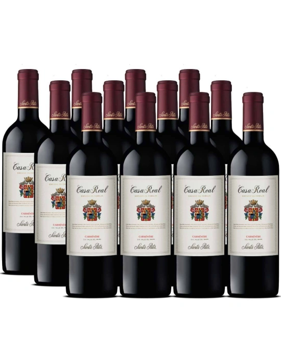 Pack 12 Carmenere, Premium Casa Real Viña Santa Rita