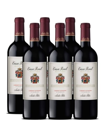 Pack 6 Cabernet Sauvignon, Premium, Casa Real, Viña Santa Rita