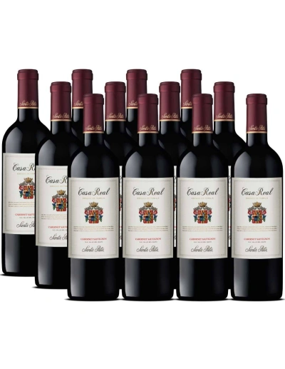 Pack 12 Cabernet Sauvignon, Premium, Casa Real, Viña Santa Rita