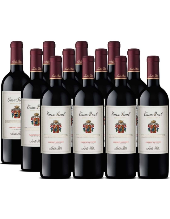 Pack 12 Cabernet Sauvignon, Premium, Casa Real, Viña Santa Rita