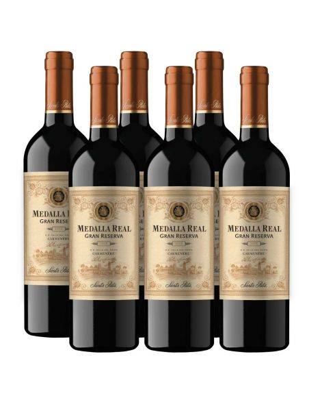 Pack 6 Carmenere, Gran Reserva Medalla Real, Santa Rita