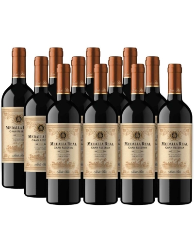 Pack 12 Carmenere, Gran Reserva Medalla Real, Santa Rita