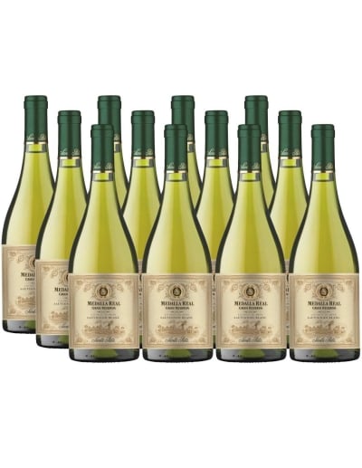 Pack 12 Sauvignon Blanc Gran Reserva, Medalla Real, Santa Rita