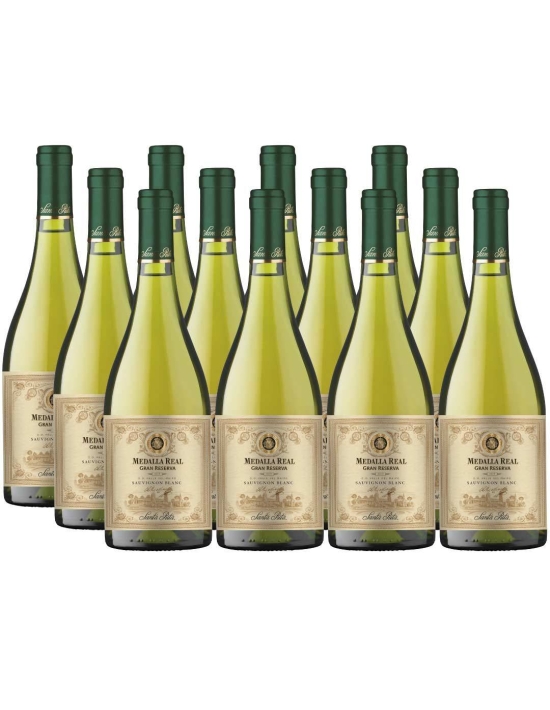 Pack 12 Sauvignon Blanc Gran Reserva, Medalla Real, Santa Rita