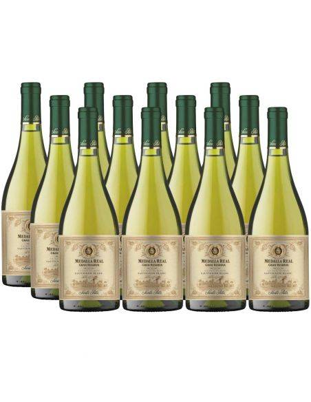 Pack 12 Sauvignon Blanc Gran Reserva, Medalla Real, Santa Rita