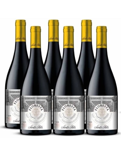 Pack 6 Cabernet Sauvignon, Floresta, Premium, Santa Rita