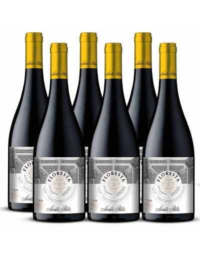 Pack 6 Cabernet Sauvignon, Floresta, Premium, Santa Rita