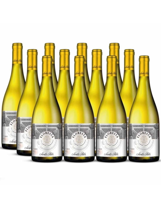 Pack 12 Chardonnay, Floresta, Premium, Santa Rita