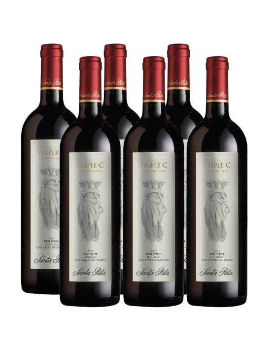 Pack 6 Ensamblaje, Triple C Santa Rita, Valle del Maipo