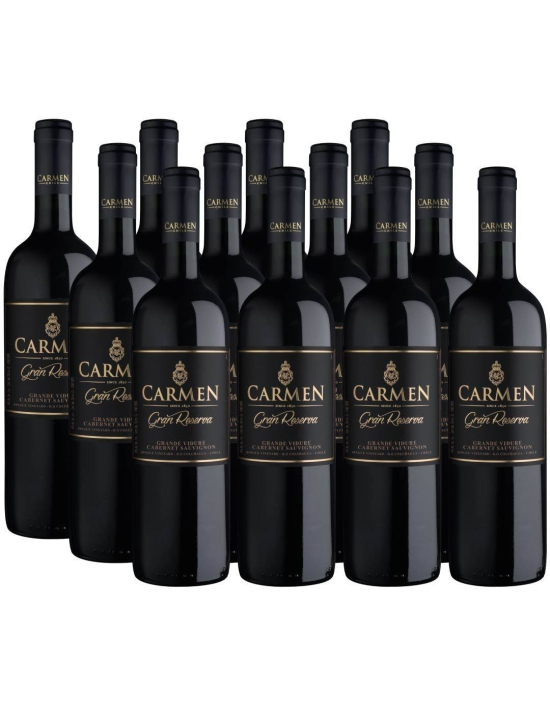 Pack 12 Grande Vidure, Gran Reserva, Carmen