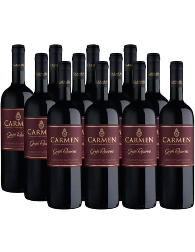 Pack 12 Cabernet Sauvignon, Gran Reserva, Carmen