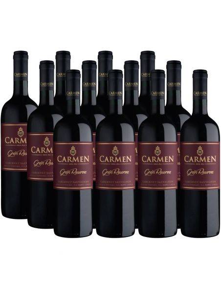 Pack 12 Cabernet Sauvignon, Gran Reserva, Carmen