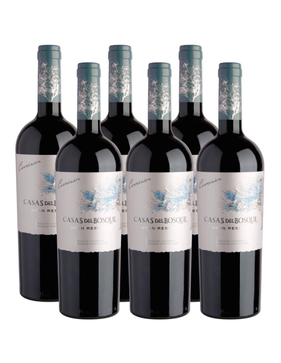 Pack 6 Carmenere, Gran Reserva, Viña Casas del Bosque