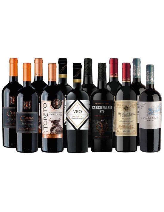 Pack 12 Descubre Cabernet Sauvignon Gran Reserva