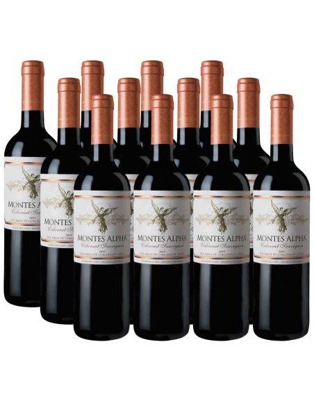 Pack 12 Cabernet Sauvignon, Premiun, Montes Alpha, Viña Montes
