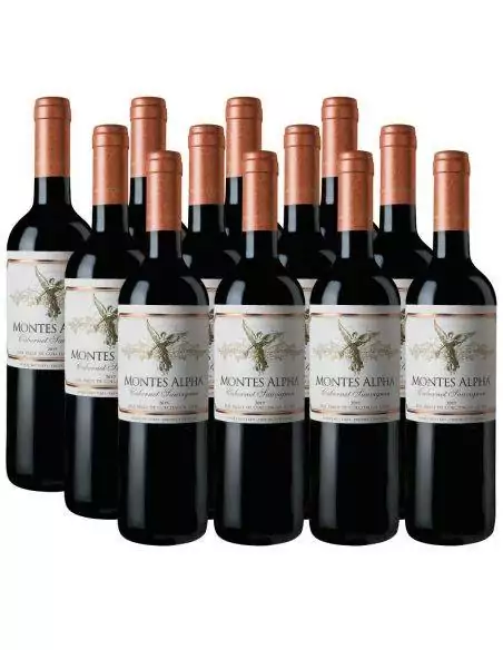 Pack 12 Cabernet Sauvignon, Premiun, Montes Alpha, Viña Montes