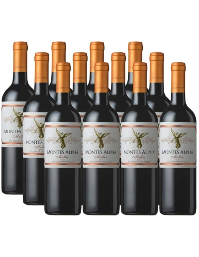 Pack 12 Malbec, Premiun, Montes Alpha, Viña Montes