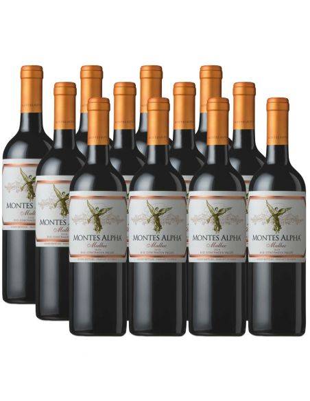 Pack 12 Malbec, Premiun, Montes Alpha, Viña Montes