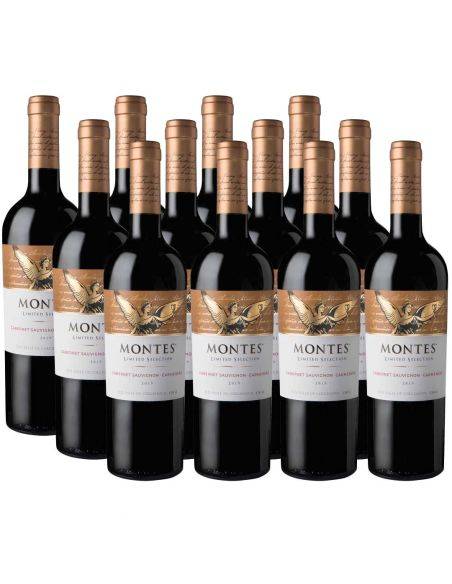 Pack 12 Cabernet Sauvignon/Carmenere, Gran Reserva, Limited Selection, Viña Montes