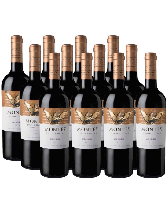 Pack 12 Carmenere, Gran Reserva, Limited Selection, Viña Montes