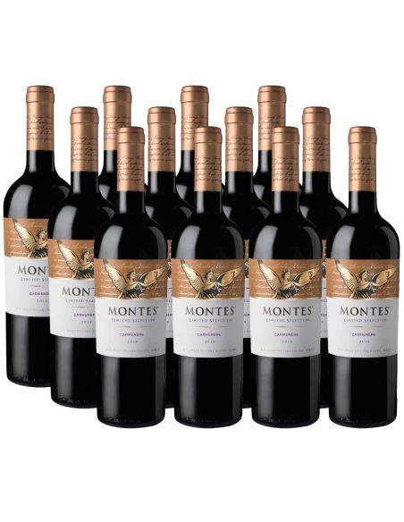 Pack 12 Carmenere, Gran Reserva, Limited Selection, Viña Montes