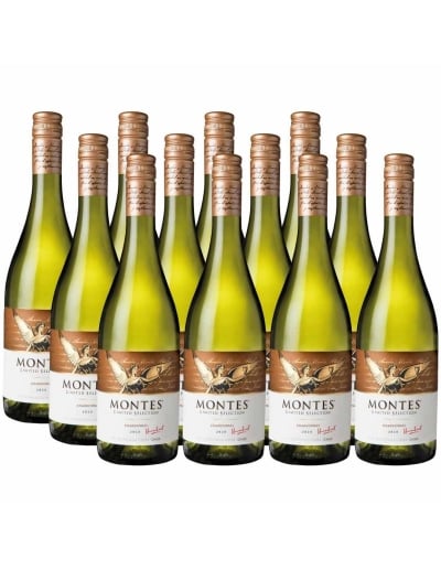 Pack 12 Sauvignon Blanc, Gran Reserva, Limited Selection, Viña Montes