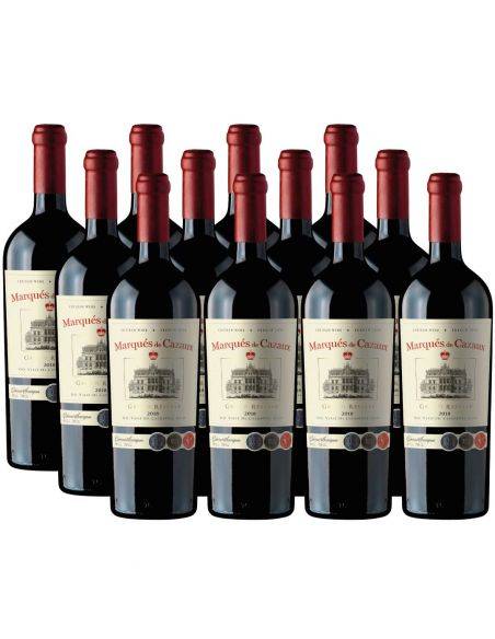 Pack 12 Cabernet Sauvignon, Gran Reserva, Marques de Caseaux
